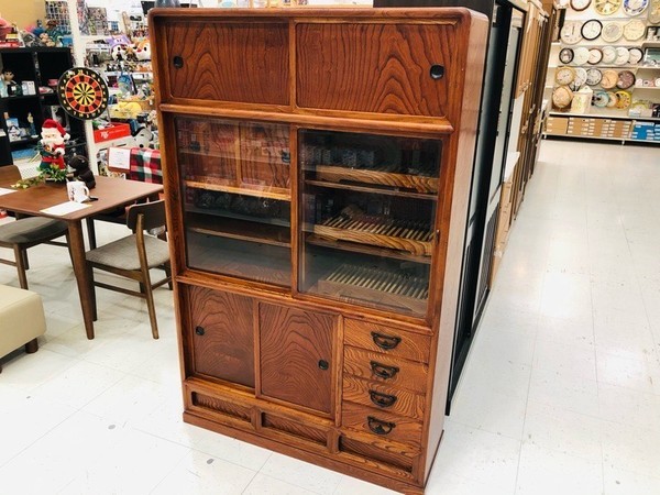 昭和レトロ和モダン茶箪笥が買取入荷致しました！【横浜青葉店】｜2020