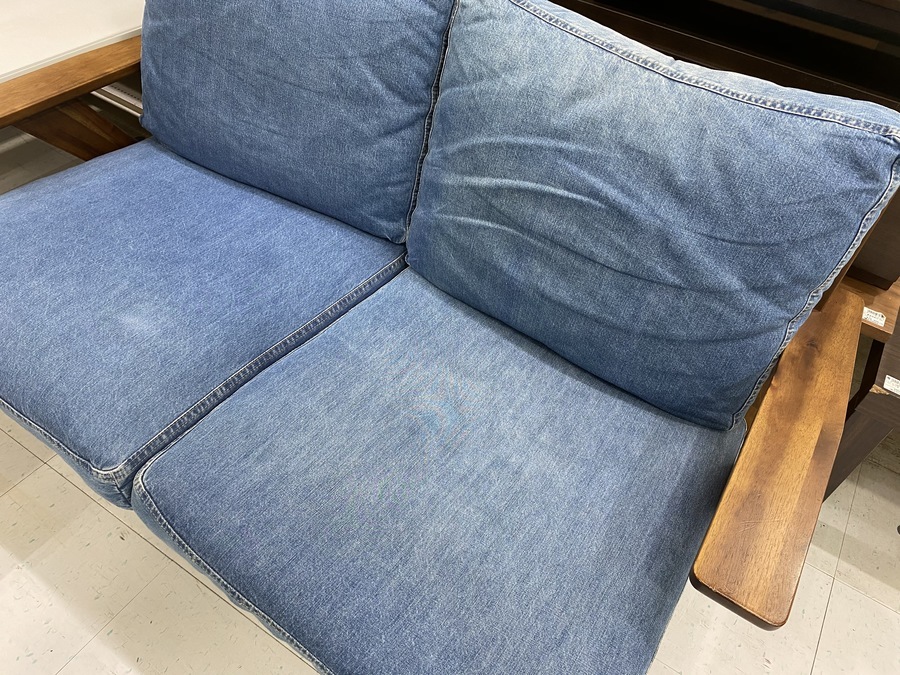 UNICO（ウニコ）のデニムカバーリングソファ2シーター【SWELLA】が買取