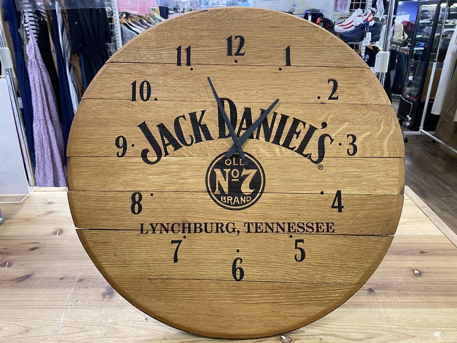 ジャックダニエル バレルヘッド時計 JACK DANIEL 2018 非売品 JACK DANIEL'S(ジャックダニエル)バレルヘッド時計が入荷いたし