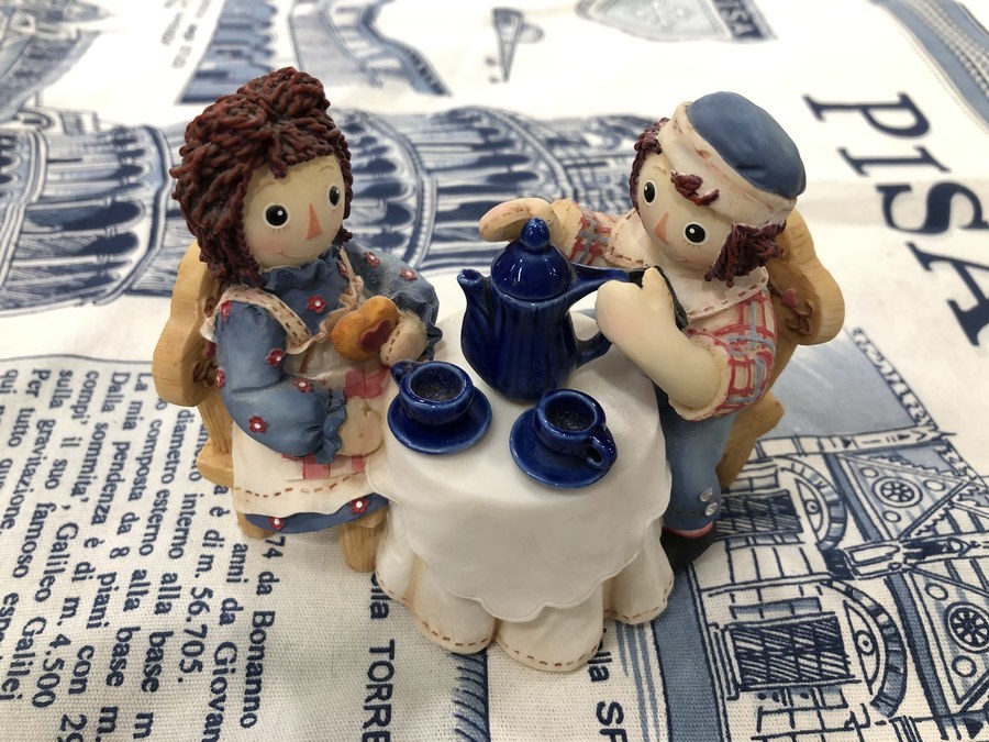 【希少】フランブロ社製 ラガディ アン&アンディ 限定 陶器人形 セット販売 ラガディアン&アンディ 置物 陶器 フィギュア 2点セット - メルカリ