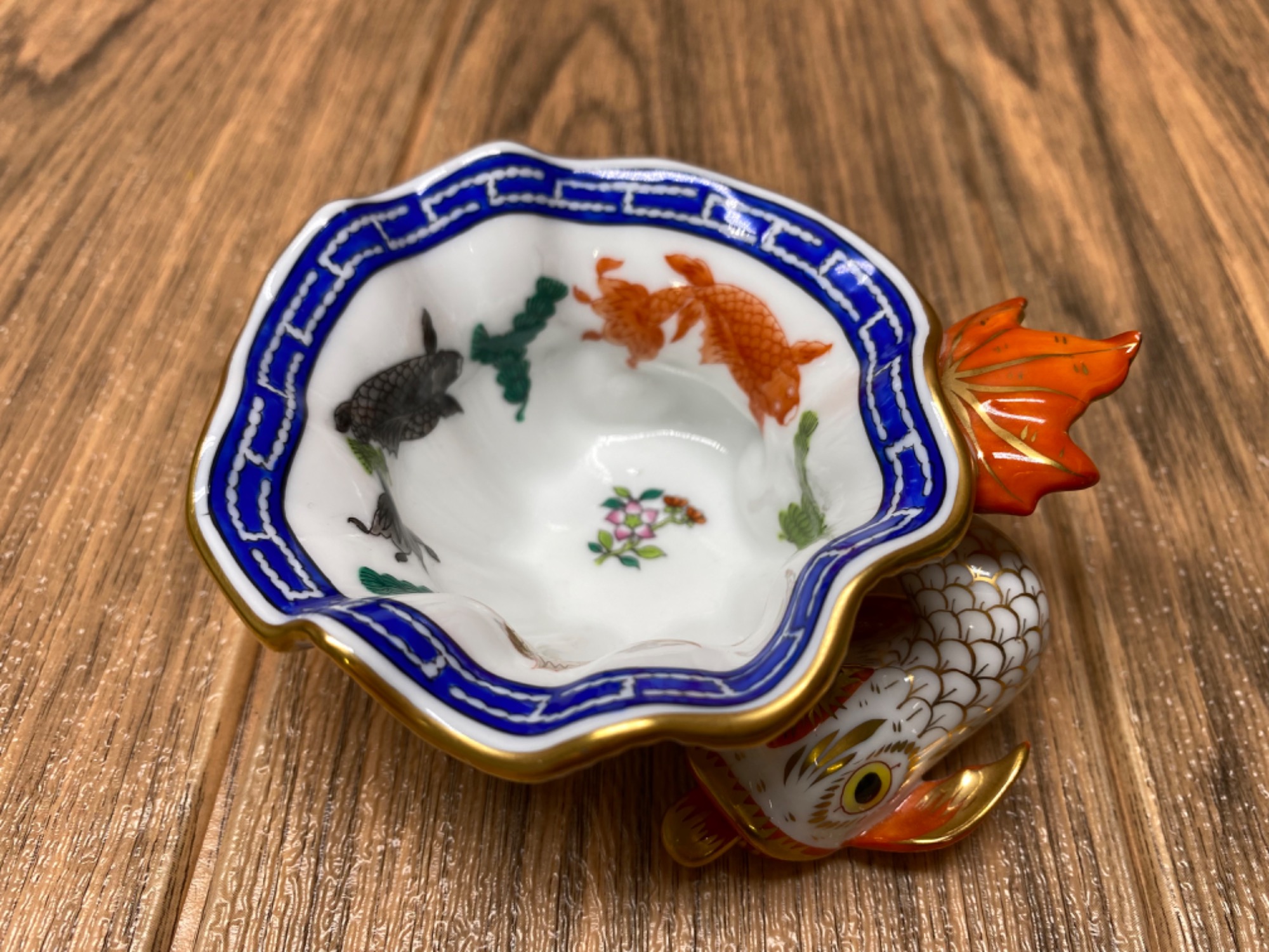 HEREND（ヘレンド)の アッシュトレイ ポワッソンが買取入荷致しました