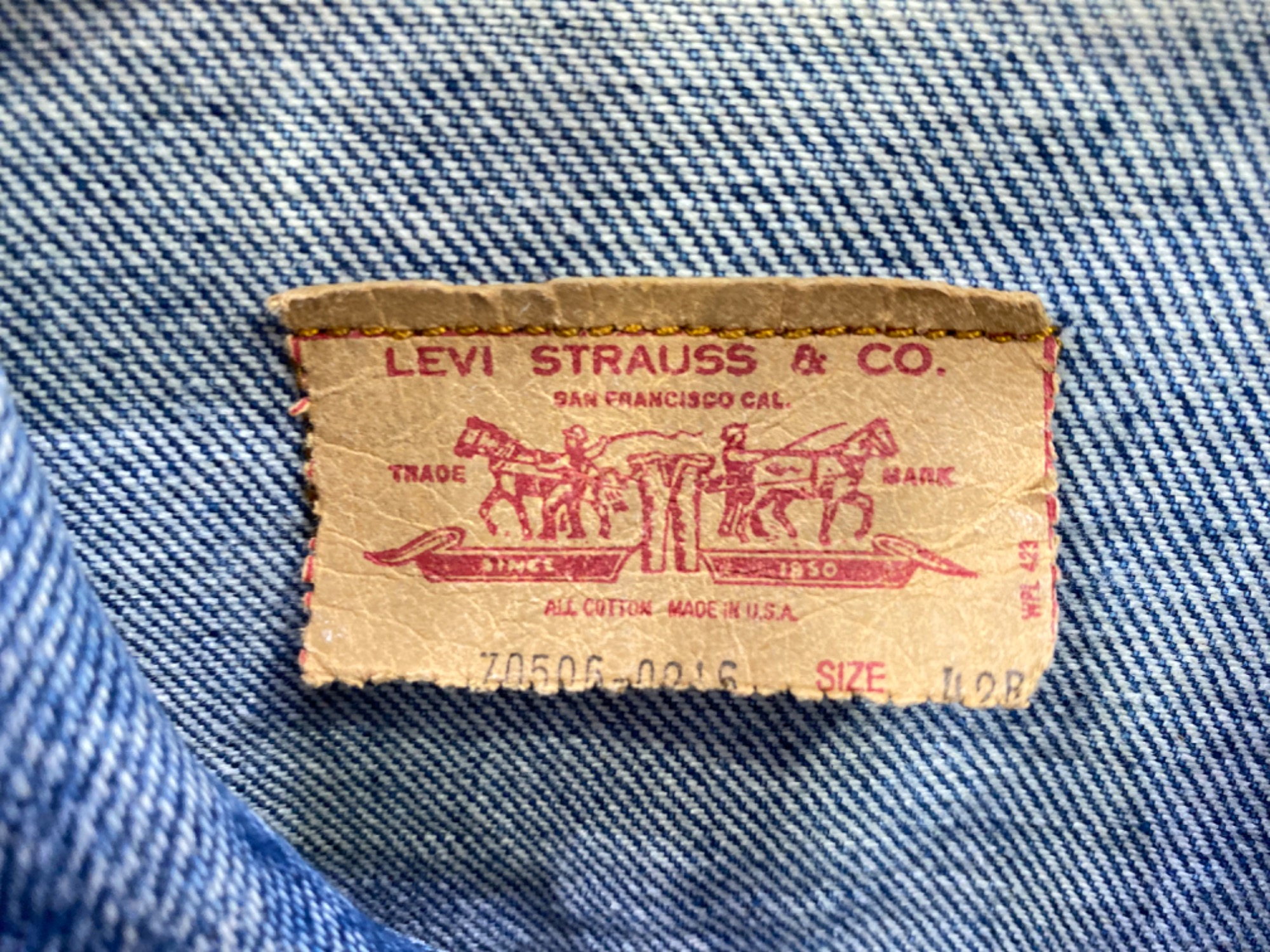 LEVI'S(リーバイス）90's 4thデニムジャケット 70506-0016 USA製