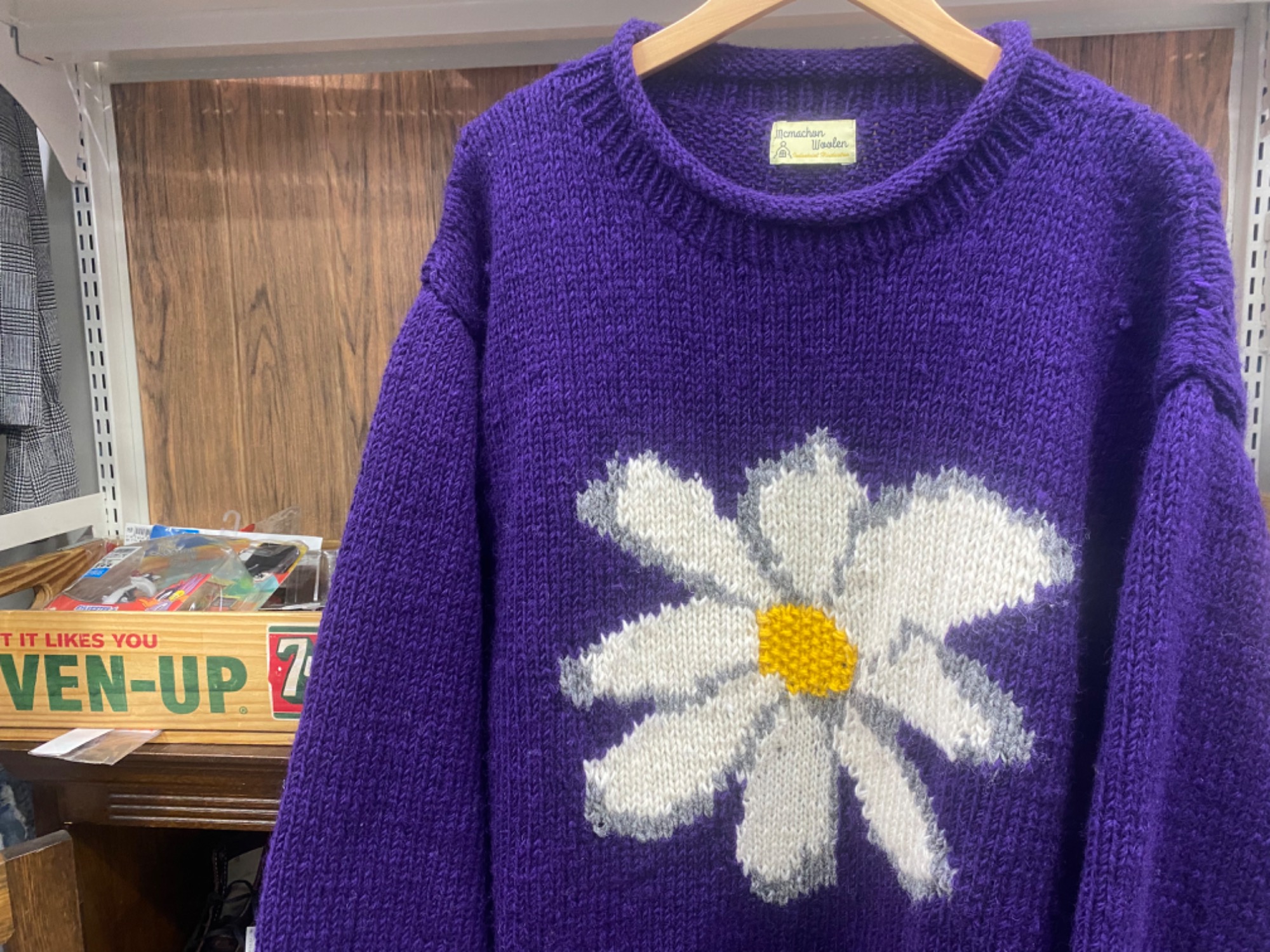 25SS マクマホンニッティングミルズ フラワー　LOVE 半袖ニット赤 2025年最新】macmahon knitting millsの人気アイテム - メルカリ