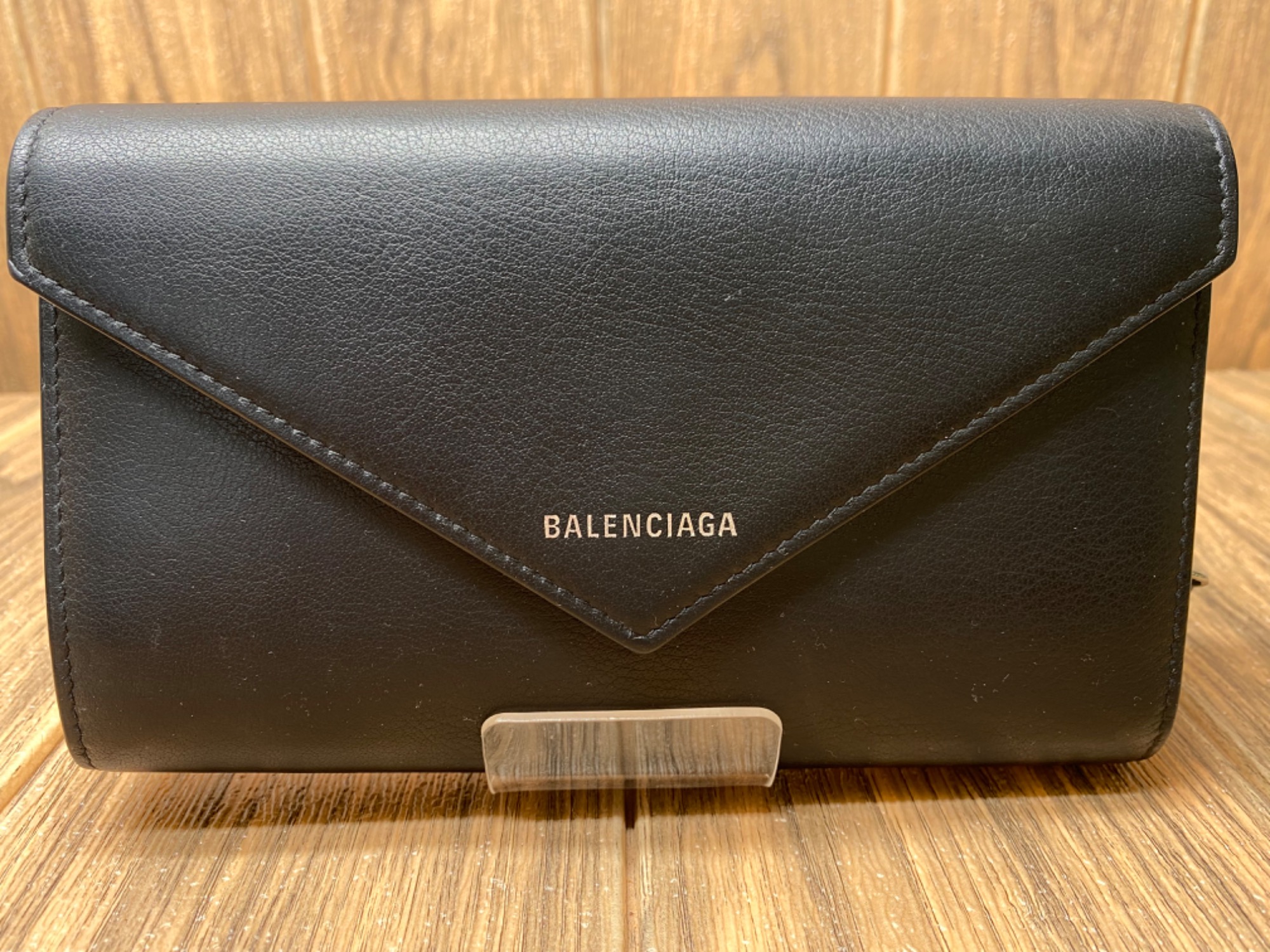 BALENCIAGA バレンシアガ ペーパーマニー ブラック BALENCIAGA