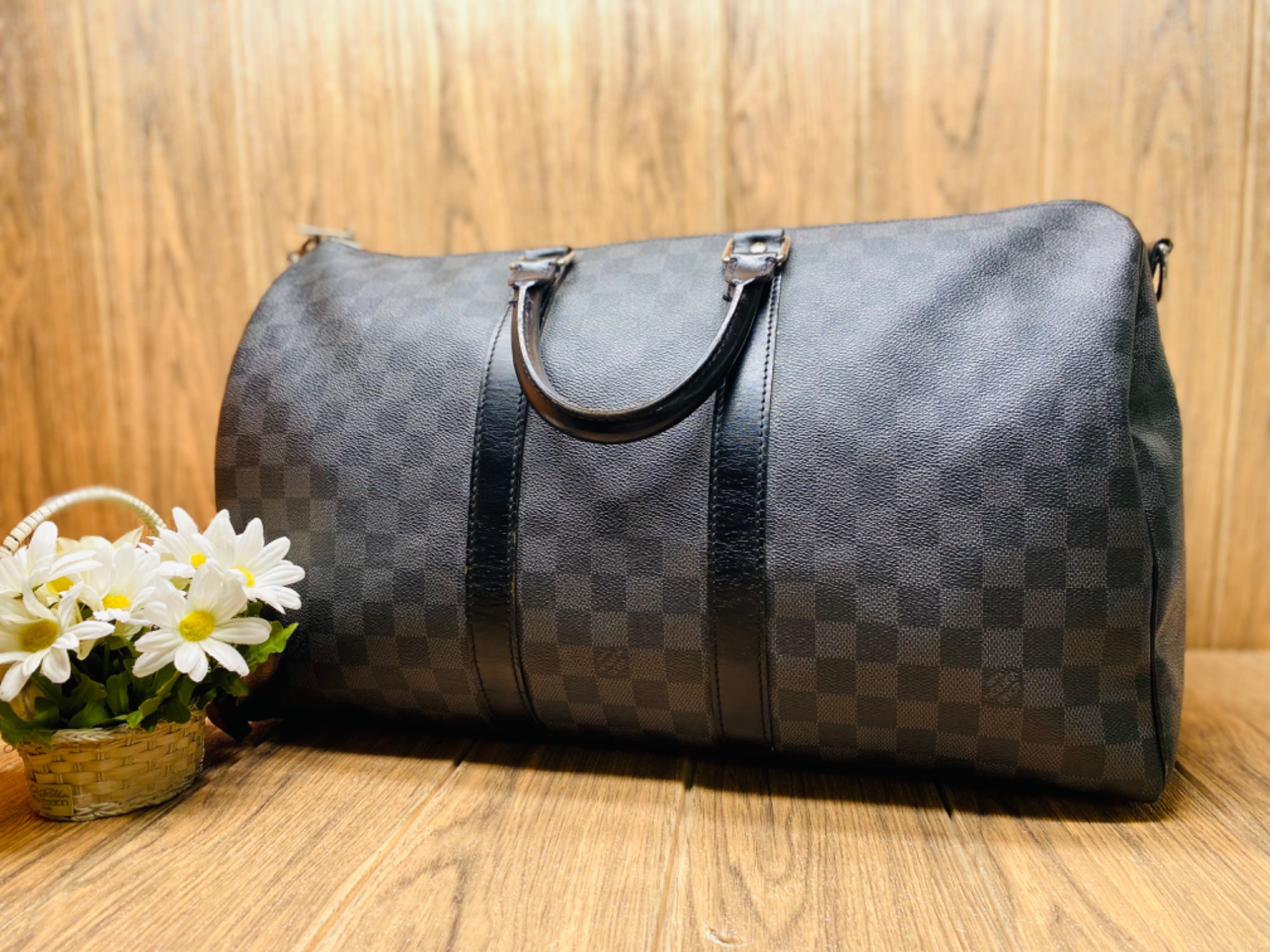 LOUIS VUITTON(ルイ・ヴィトン)ボストンバッグ ダミエ・グラフィット