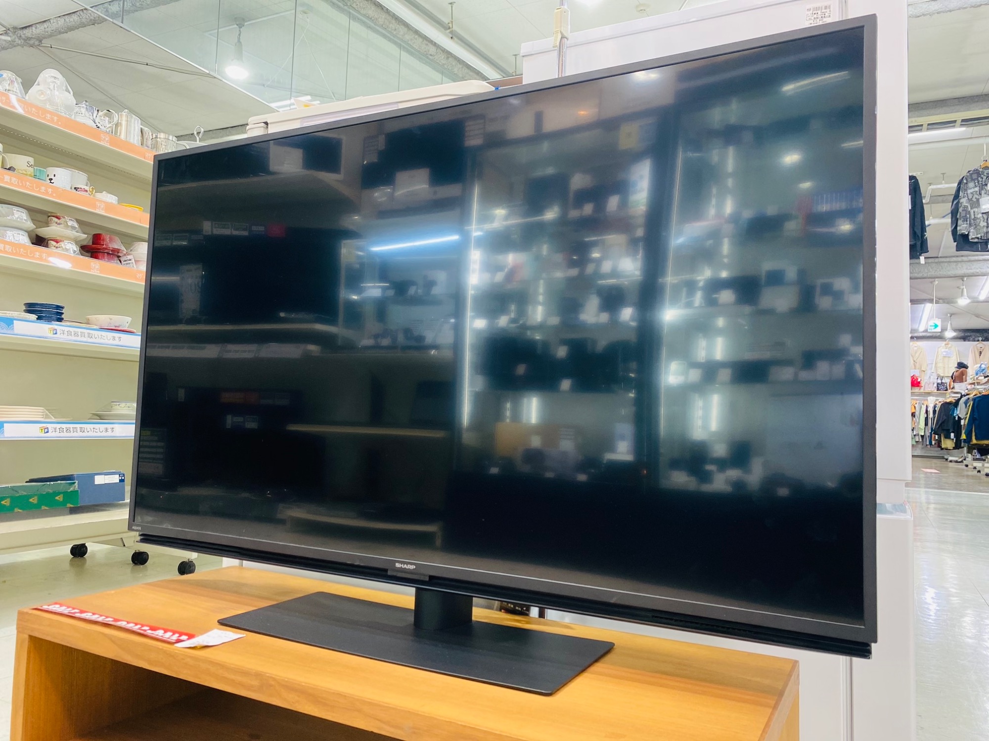 SHARP（シャープ）4Kチューナー内蔵液晶テレビ2021年製50インチが買取