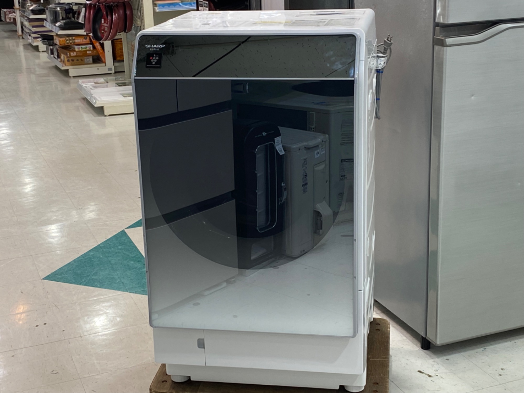 2018年製 SHARP ドラム式洗濯乾燥機 ES-P110-SR 岐阜市近辺自社便配送可能】SHARP ドラム式洗濯乾燥機 ES-P110-SL 2018