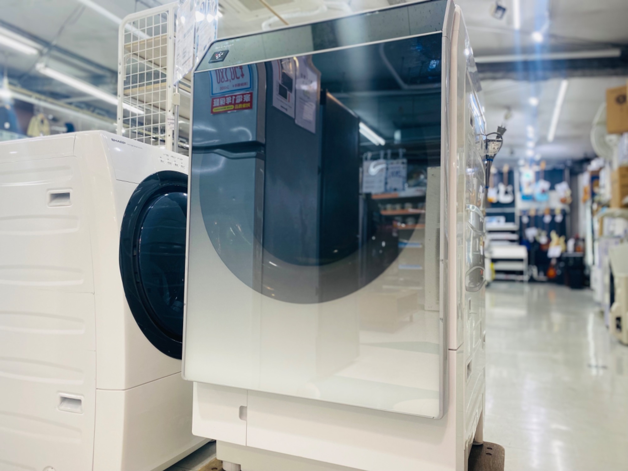 SHARP（シャープ）ドラム式洗濯乾燥機ES-P110-SL 2018年製が買取入荷