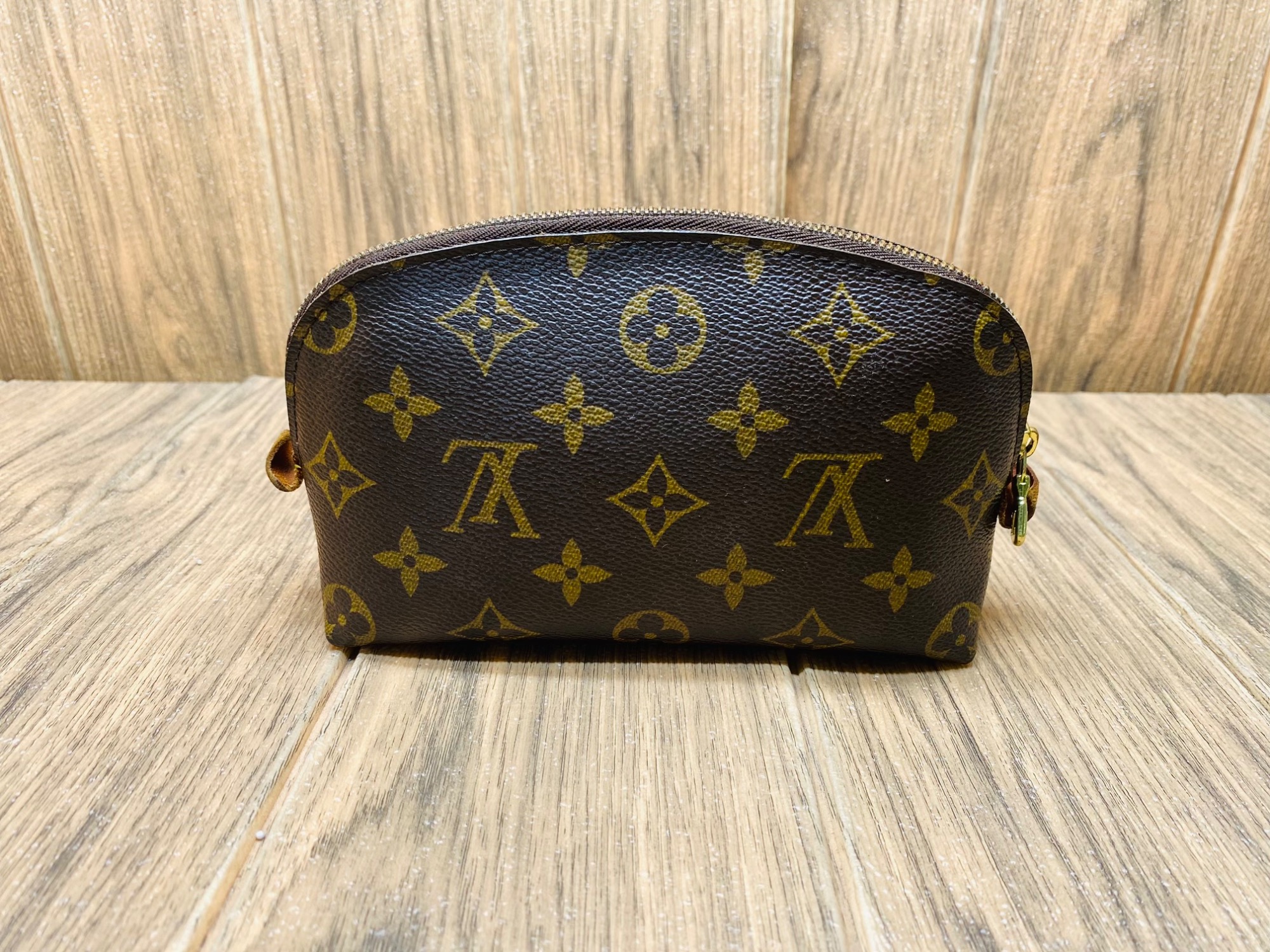 みっく ルイヴィトン モノグラム ポシェット・コスメティック M47515 ルイヴィトンポシェット コスメティック 14145 ブラウン レディース