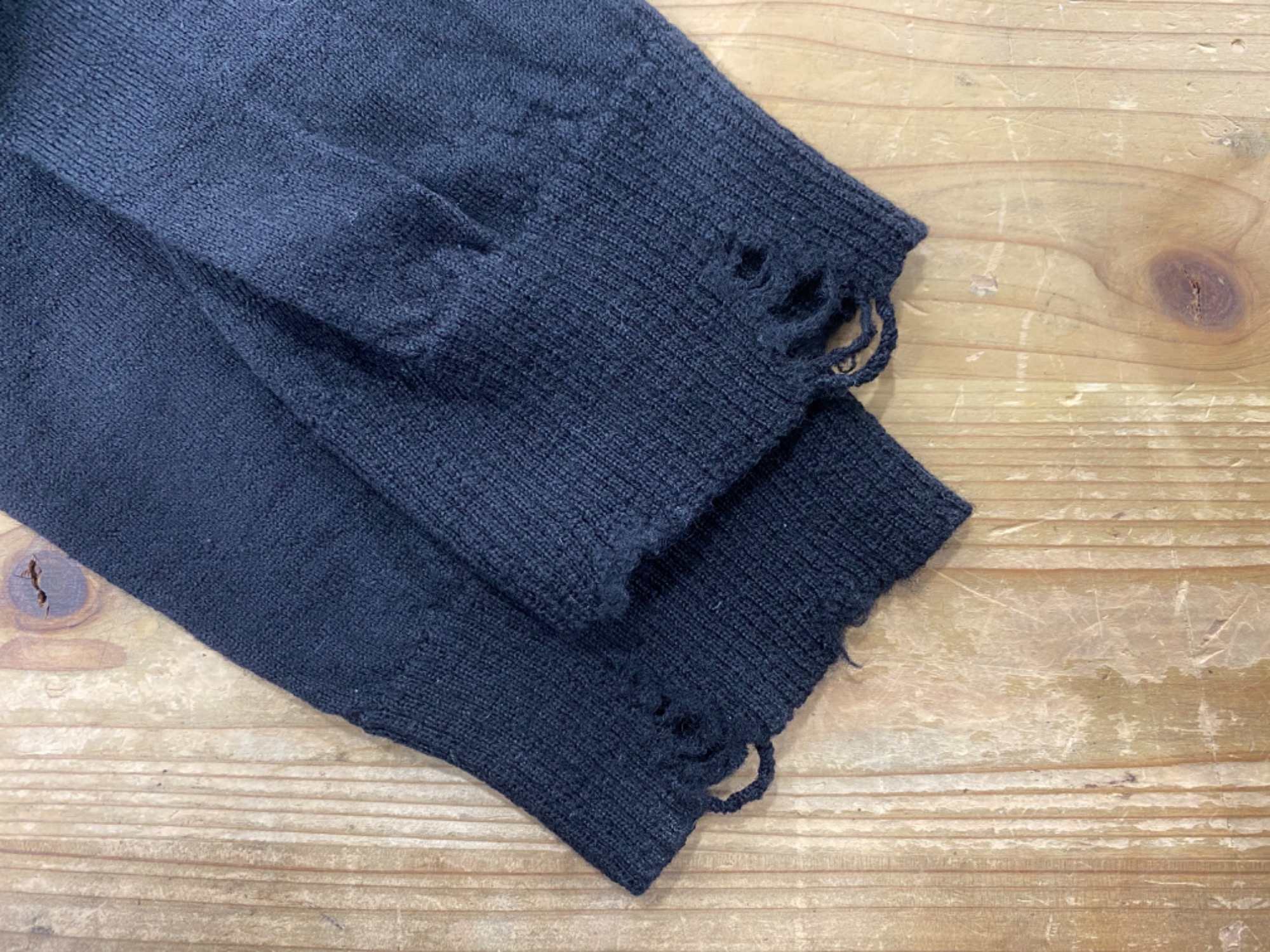 Maison Margiela(メゾン マルジェラ) ダメージ加工フェイクレイヤード