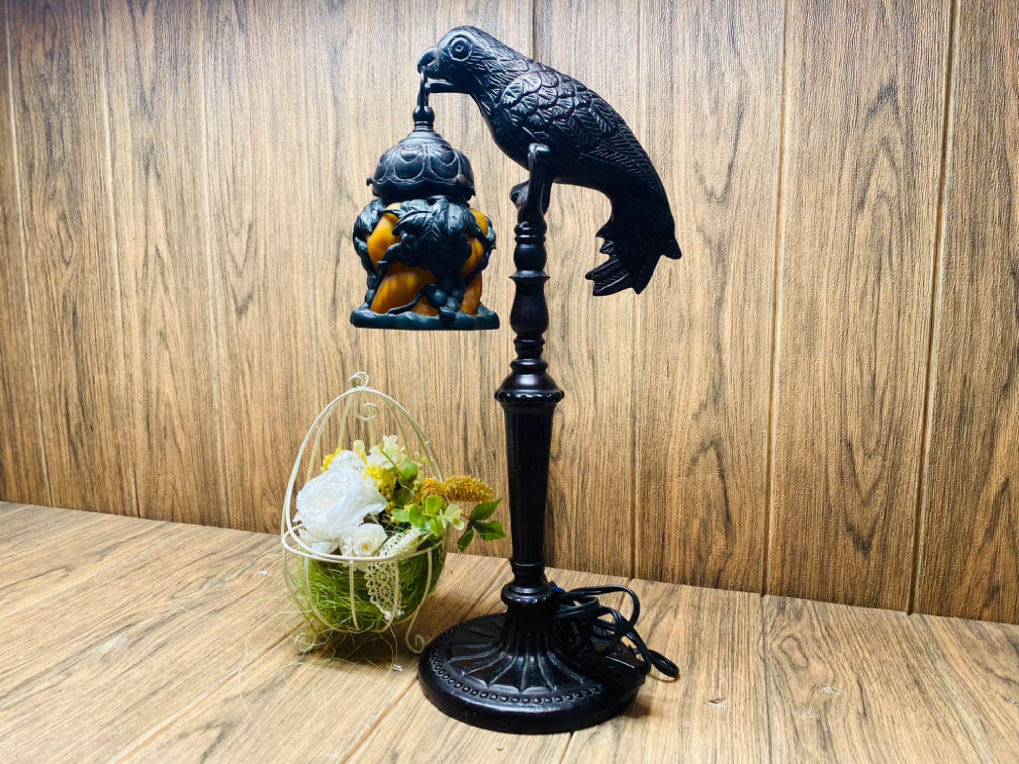 マツヤマ工芸 アンティーク ランプ