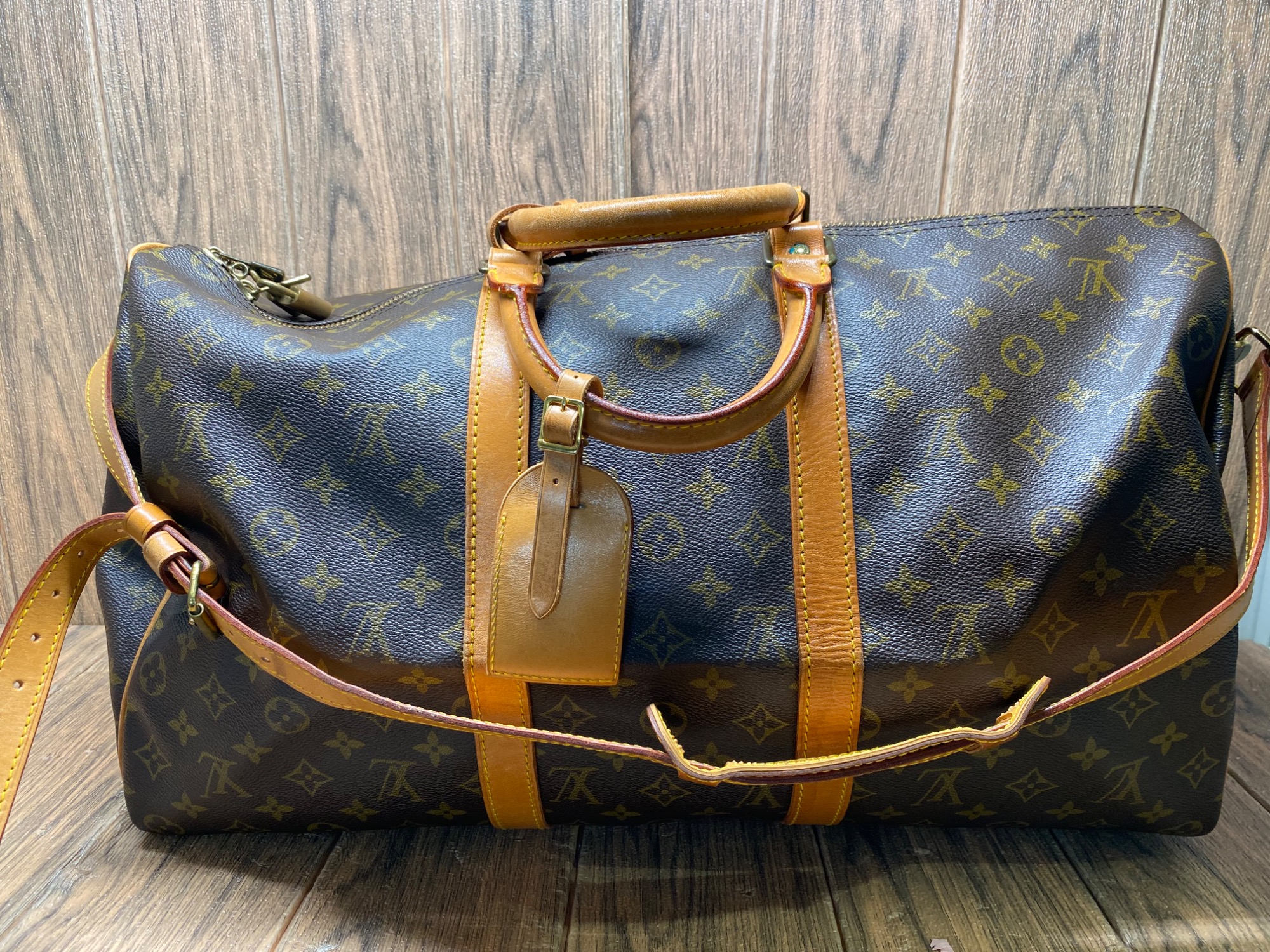 LOUIS VUITTON モノグラム キーポル50 バンドリエール ジャンク LOUIS VUITTON(ルイ ヴィトン) キーポル・バンドリエール50 買取入荷