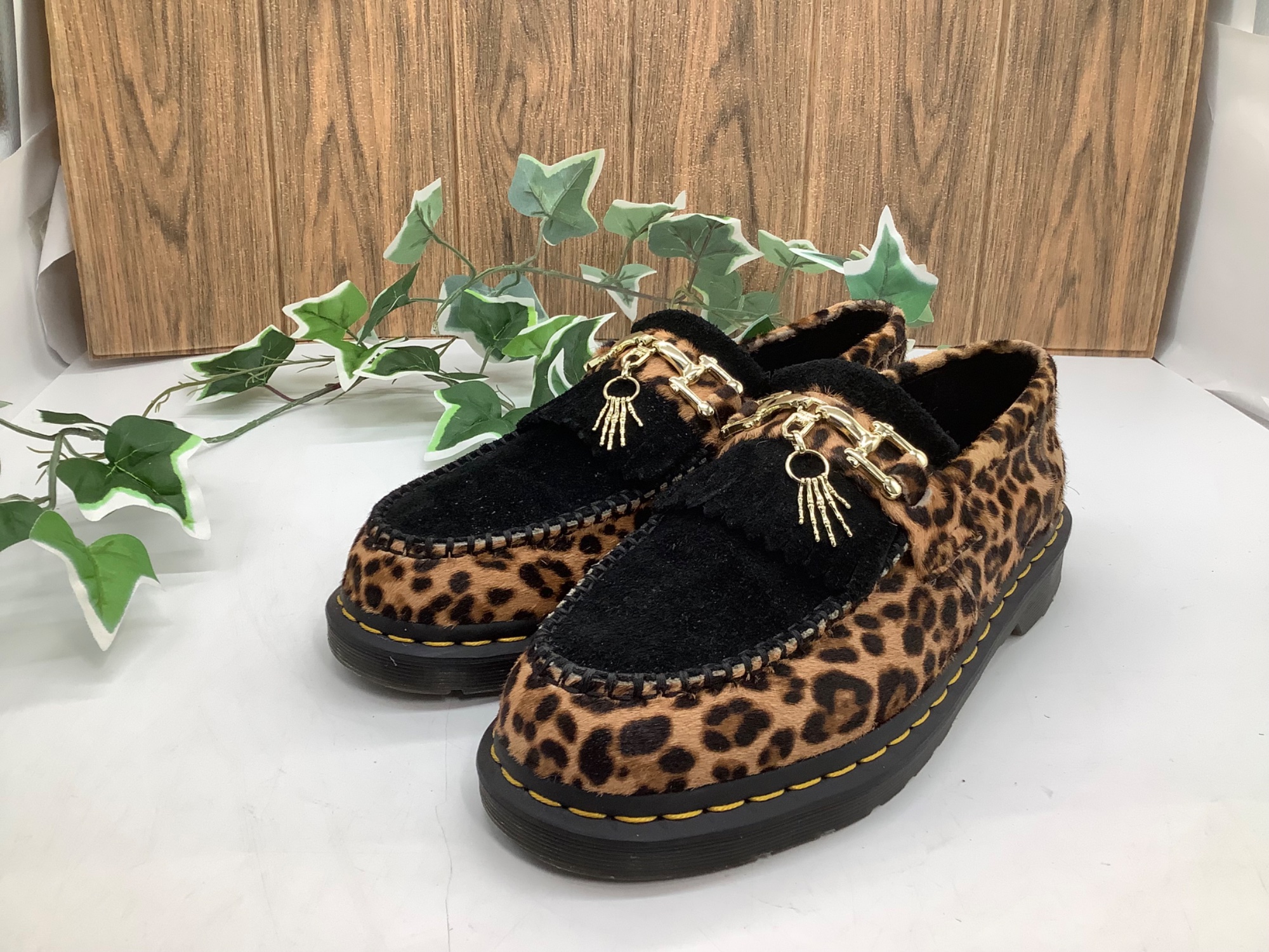 Dr.Martens ADRIAN タッセル ローファー パイソン柄 Dr.Martens / ドクターマーチン】ADRIAN BONE SNAFFLE タッセル