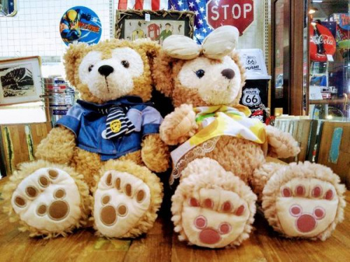 ダッフィーの青葉