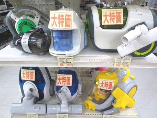 夏物家電の大特価