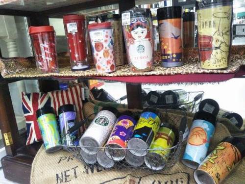 タンブラーの青葉