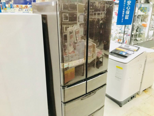 生活家電の大型冷蔵庫