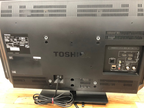液晶テレビのTOSHIBA