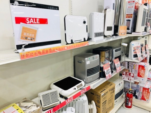 季節家電のヒーター