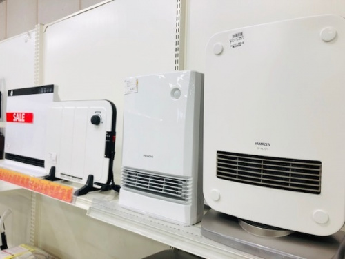 ヒーターの買取 中古家電