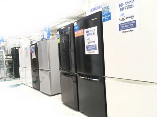 生活家電の中古　冷蔵庫　洗濯機　炊飯器　ガスコンロ　ガステーブル　エアコン　空気清浄機　加湿器