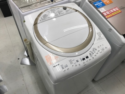 生活家電の洗濯乾燥機