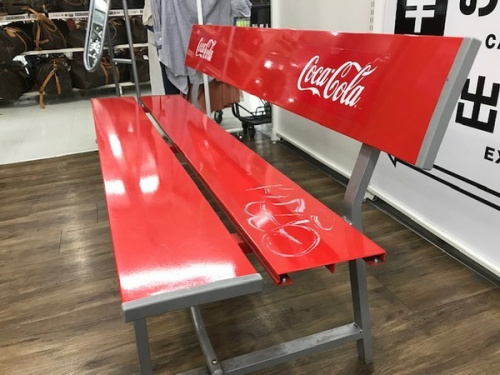 ベンチの川崎 青葉 世田谷 鶴見 横浜 中古 コカコーラ ベンチ