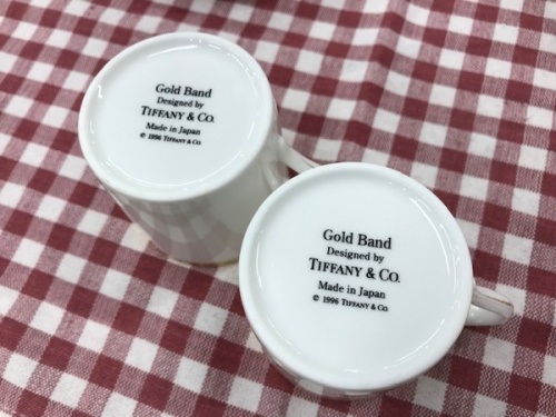 カップ&ソーサーの川崎 青葉 世田谷 鶴見 横浜 中古 Tiffany&Co カップ&ソーサー