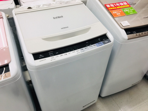 生活家電の洗濯機