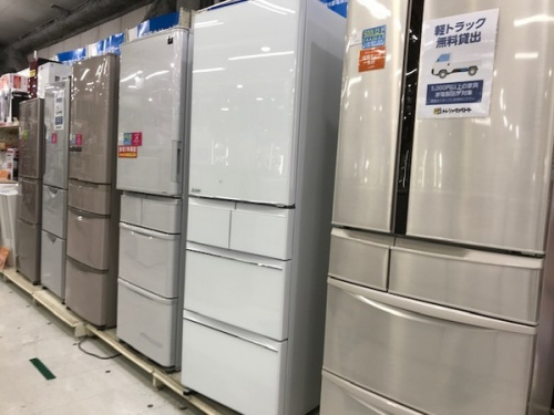 生活家電の冷蔵庫