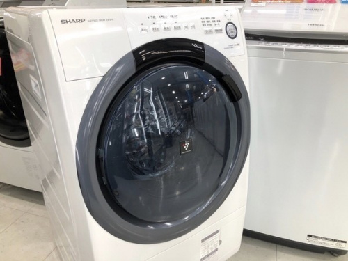 生活家電の洗濯機