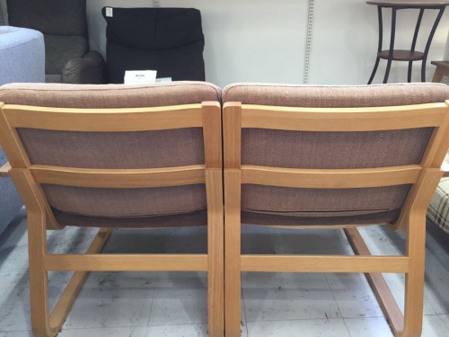 ２人掛けソファーチェアの無印良品