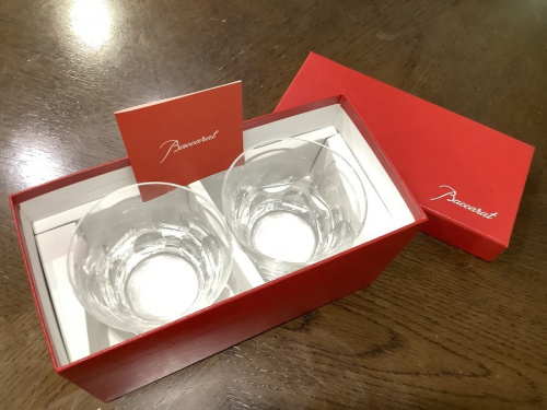 ガラスのペアタンブラー