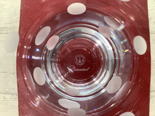 グラスのBaccarat