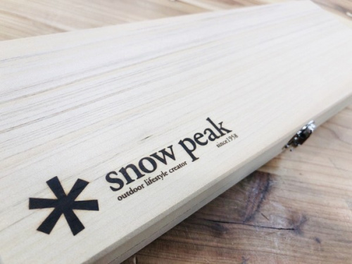 アウトドアのsnow peak
