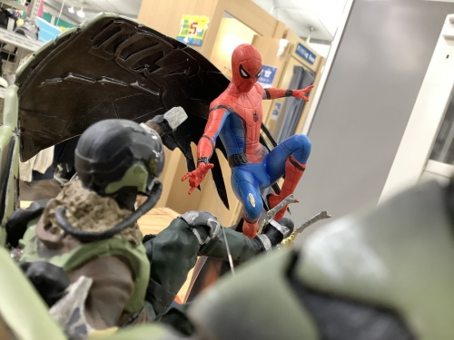 フィギュアのスパイダーマン