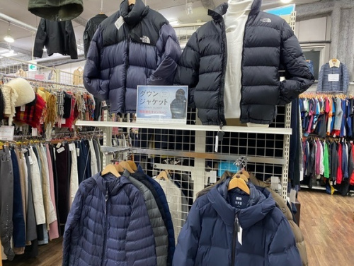 ダウンジャケットの古着買取
