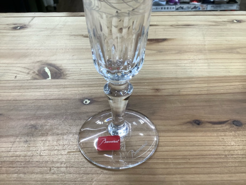シャンパングラスのBaccarat