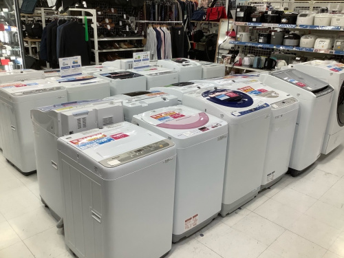 洗濯機の新生活