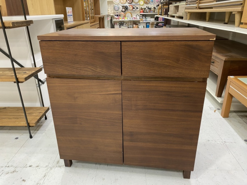 キャビネットの無印良品