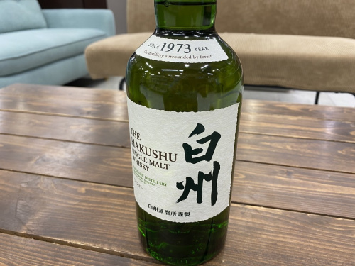 ウィスキーの白州