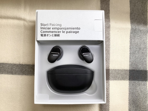 ワイヤレスイヤホンのSONY