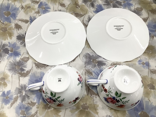 洋食器のペアモーニングセット