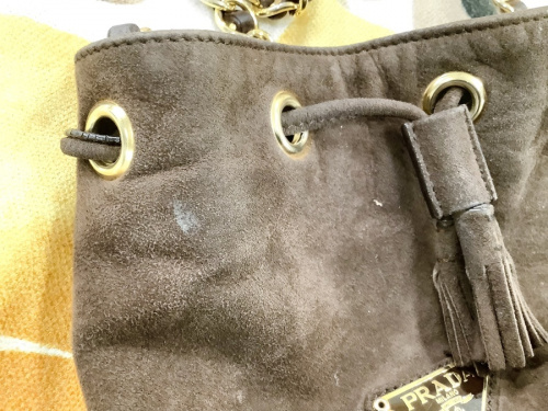 巾着ショルダーバッグのPRADA