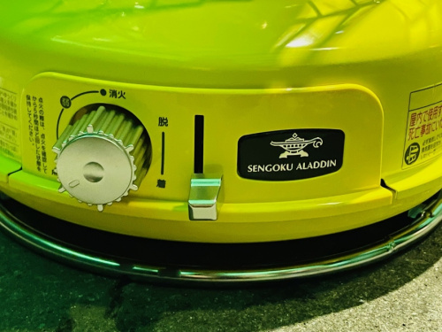 テントのストーブ