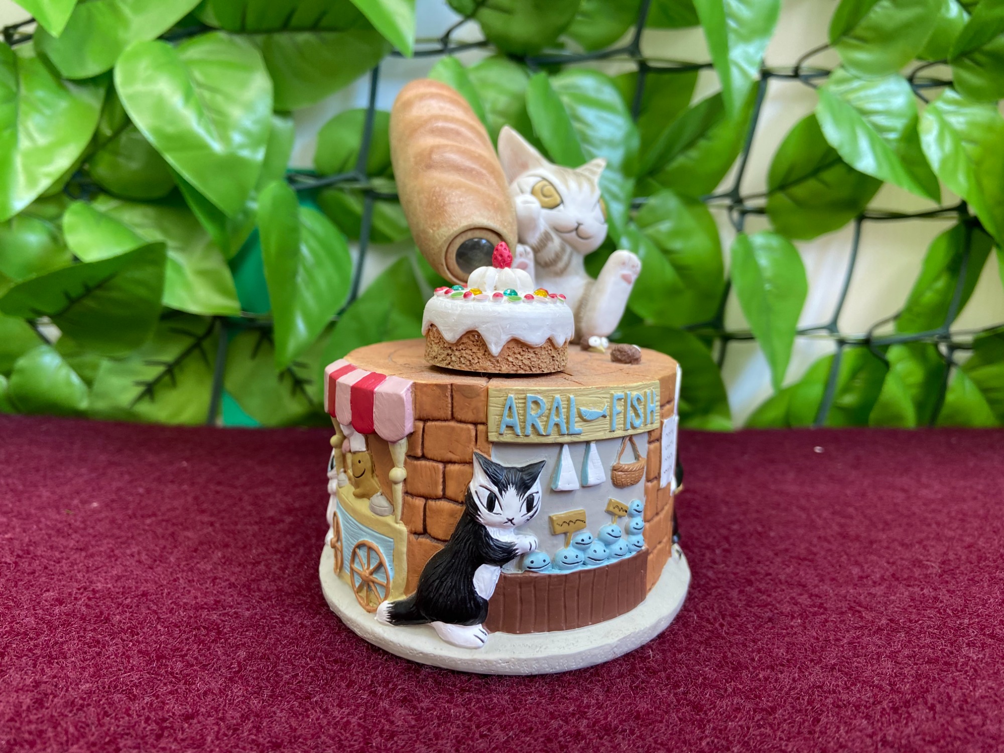 ★希少品★ わちふぃーるど　猫のダヤン　万華鏡オルゴール　サンディベーカリー かわいい猫のキャラクター 「ダヤン 」 の万華鏡 オルゴール を買取り