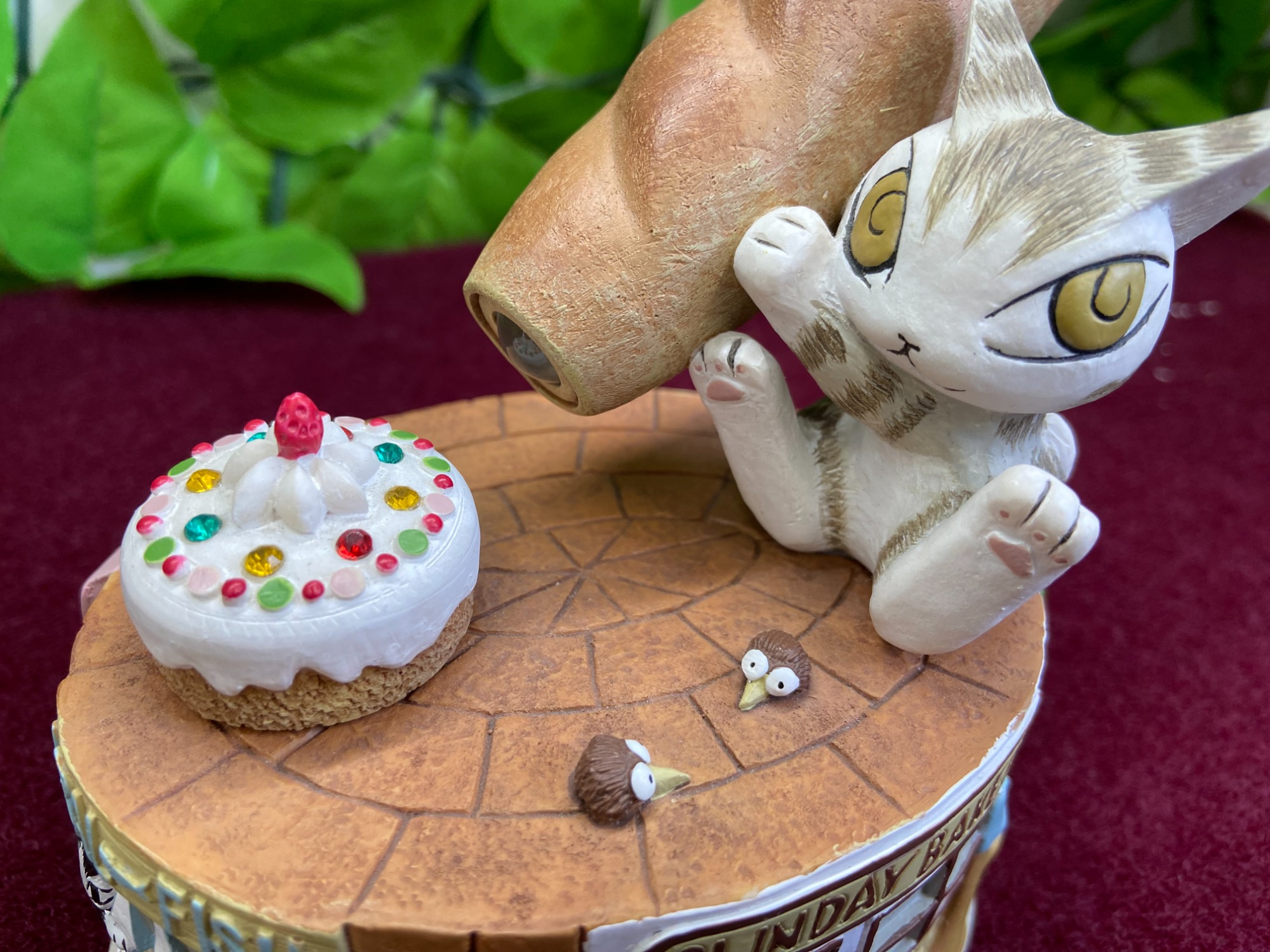 ★希少品★ わちふぃーるど　猫のダヤン　万華鏡オルゴール　サンディベーカリー わちふぃーるど ダヤン オルゴール マイファニーバレンタイン|【ハード