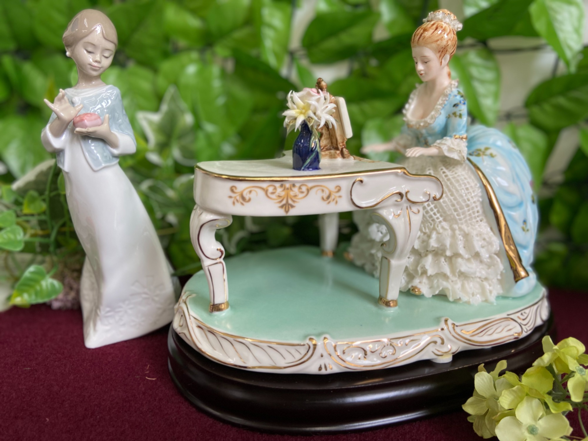 プレシャスモーメント　陶器　フィギュリン　4点　インテリア プレシャスモーメント 陶器 フィギュリン 4点 インテリア