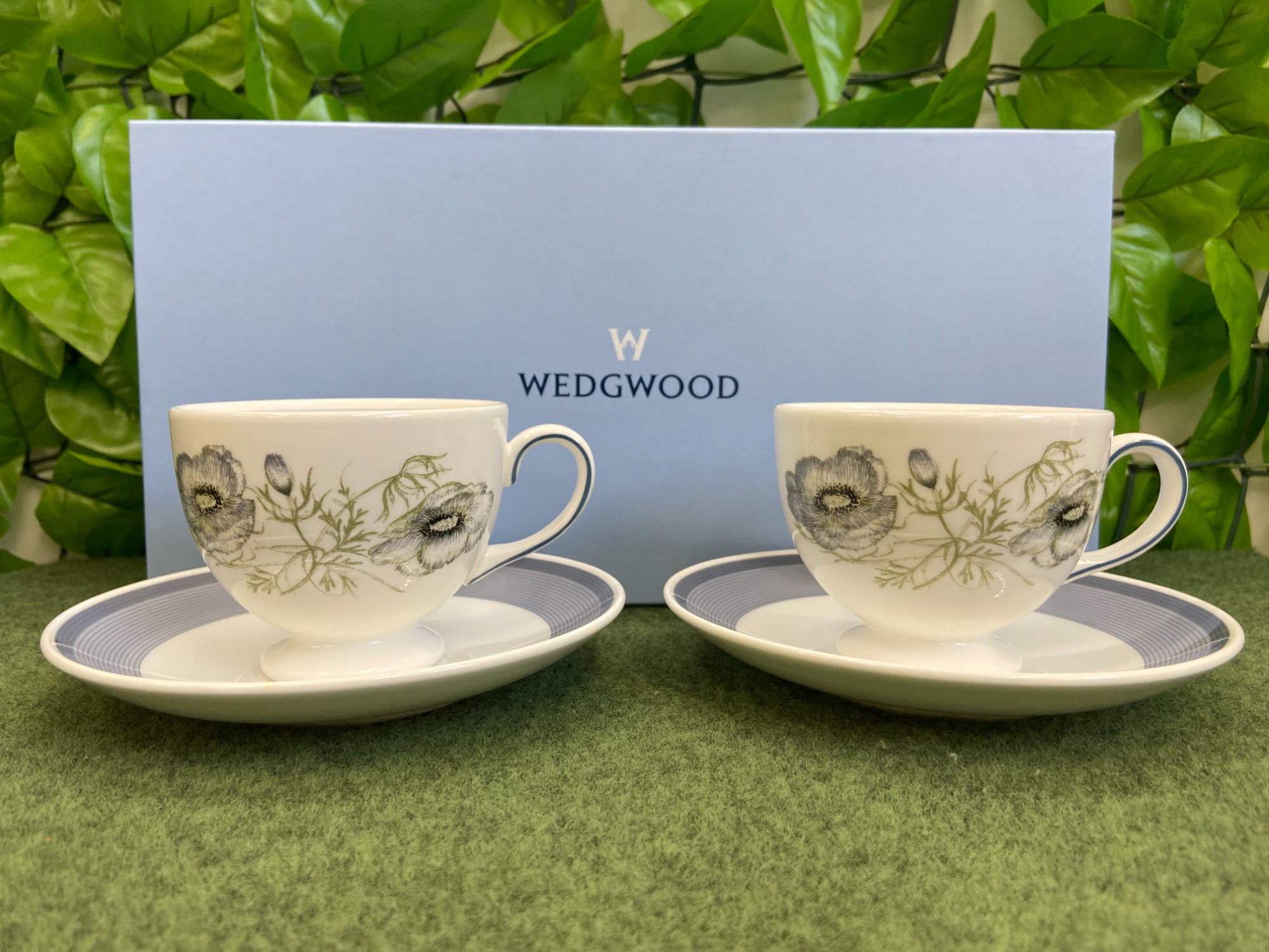 Wedgwood/ウェッジウッド】グレンミストシリーズのカップ＆ソーサーが