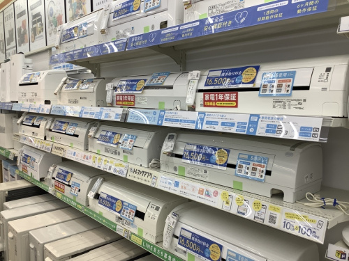 エアコンの季節家電
